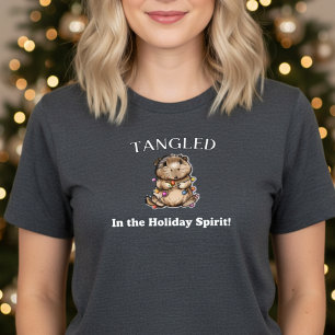 Funny Capybara Christmas Shirt • Holiday Humor Tee