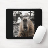 Funny Capybara Halloween Costume  Muismat (Met muis)