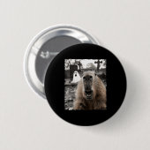 Funny Capybara Halloween Costume Ronde Button 5,7 Cm (Voorkant /achterkant)