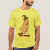Funny Capybara - Halloween Rodent T-shirt (Voorkant)