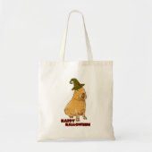 Funny Capybara - Halloween Rodent Tote Bag (Voorkant)