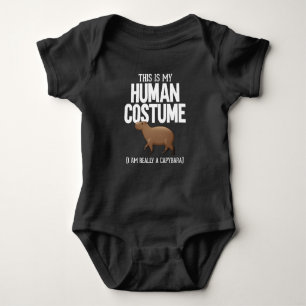 Funny Capybara Lover Cute Animal Romper