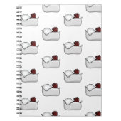 funny capybara notitieboek (Voorkant)