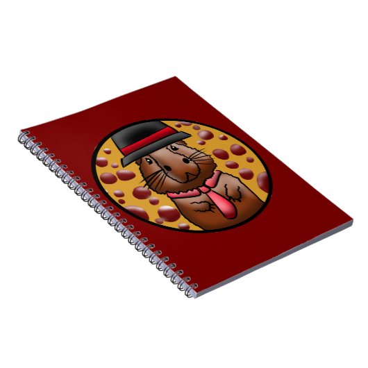 Funny Capybara Notitieboek (Rechterzijde)