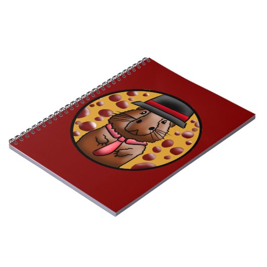 Funny Capybara Notitieboek (Linkerzijde)