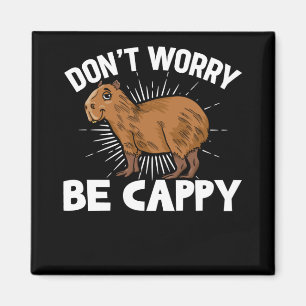 Funny Capybara Owner Capybara Pet Magneet