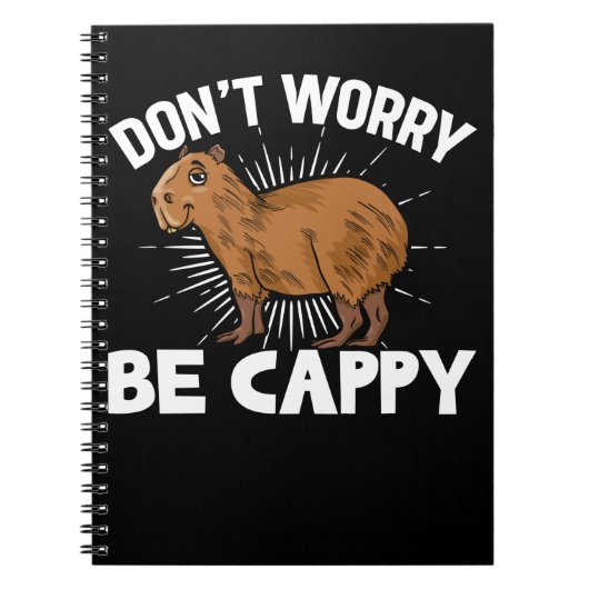 Funny Capybara Owner Capybara Pet Notitieboek (Voorkant)