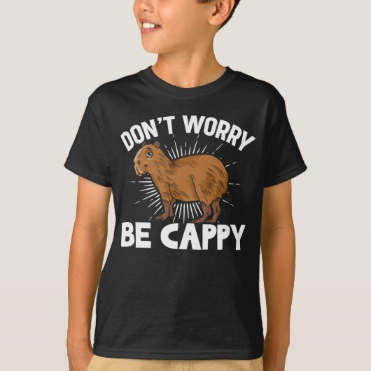 Funny Capybara Owner Capybara Pet T-shirt (Voorkant)