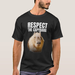 Funny Capybara voor Mannen Vrouwen Kinder Cavy Kna T-shirt