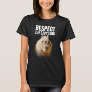 Funny Capybara voor Mannen Vrouwen Kinder Cavy Kna T-shirt