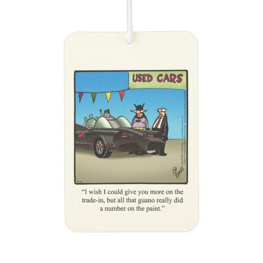 Funny car Air Freshener Luchtverfrisser (Voorkant)
