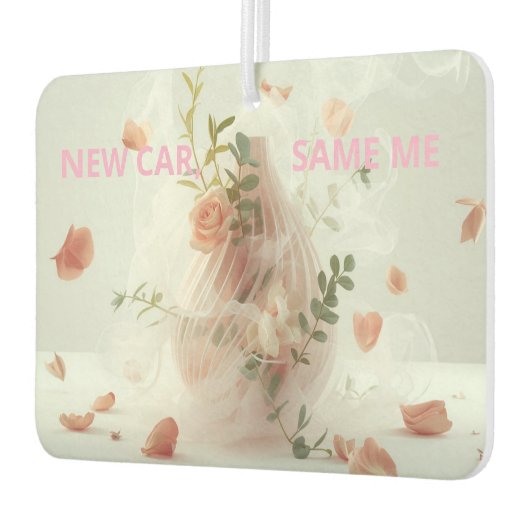 Funny Car Air Freshener – NEW CAR, SAME ME Luchtverfrisser (Links)