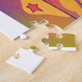 FUNNY CAR EASY KINDER PUZZLE LEGPUZZEL (Zijkant)