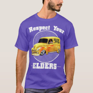 Funny Car Guy - Eerbiedig uw klassieke panel T-shirt