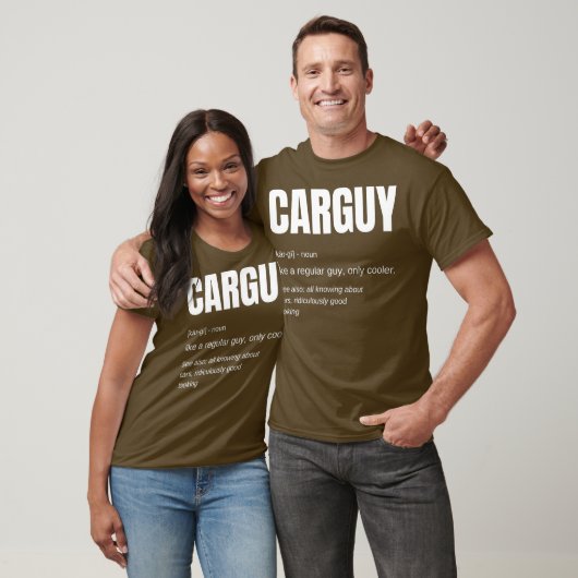 Funny Car Guy Gift Car Guy Definition T-shirt (Unisex)