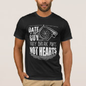 Funny Car Guy Joke - Turbo Tuning Mechanics T-shirt (Voorkant)