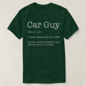 Funny Car Guy Mannen Boys Gift Car Guy Definition T-shirt (Design voorkant)