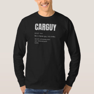 Funny Car Guy T Shirt Guy Definition Raglan