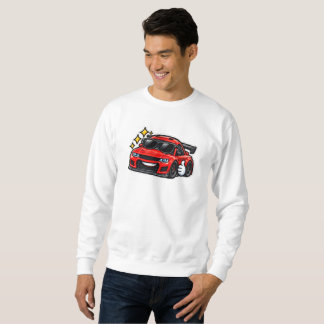 Funny Car Lover Crewneck heren Trui