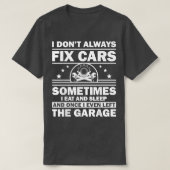 Funny Car Mechanic Design for Men Automobile Mecha T-shirt (Design voorkant)