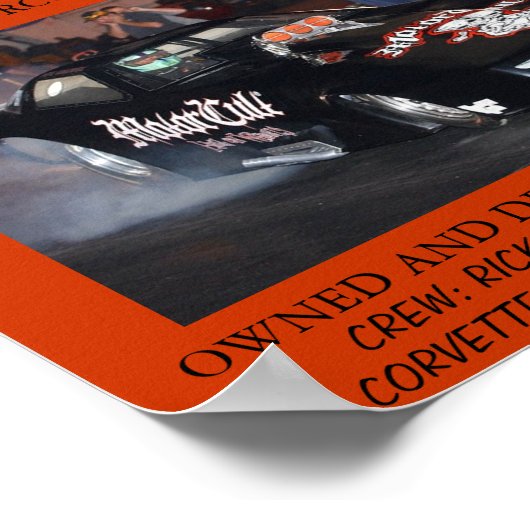 FUNNY CAR POSTER (Hoek)