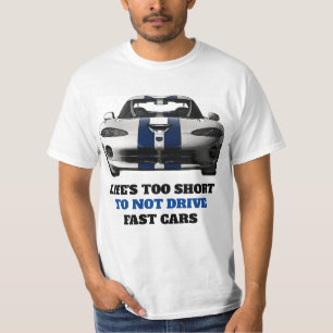 Funny Car Quottes - voor snelle auto's T-Shirt