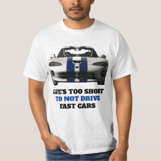 Funny Car Quottes - voor snelle auto's T-Shirt