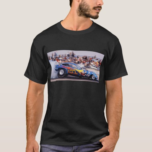 Funny Car uit de jaren '60 T-shirt (Voorkant)