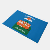 Funny Caravan Accessoires Camping Caravaner Deurmat (Schuin)