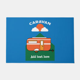 Funny Caravan Accessoires Camping Caravaner Deurmat