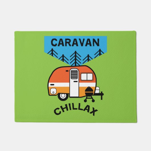 Funny Caravan Gifts | Beste caravans | Caravans Deurmat (Voorkant)