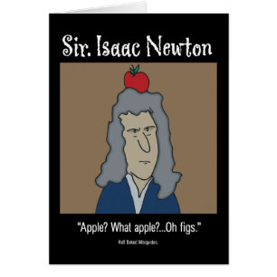 Funny Card - Newton Kaart