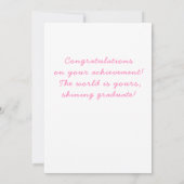 Funny  card Personalized graduation  Kaart (Achterkant)