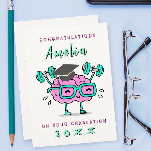 Funny  card Personalized graduation  Kaart