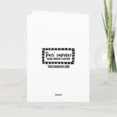 Funny Card - Social Media Jailbird Kaart (Achterkant)