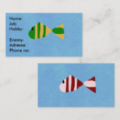 Funny card visitekaartje (Voorkant / Achterkant)