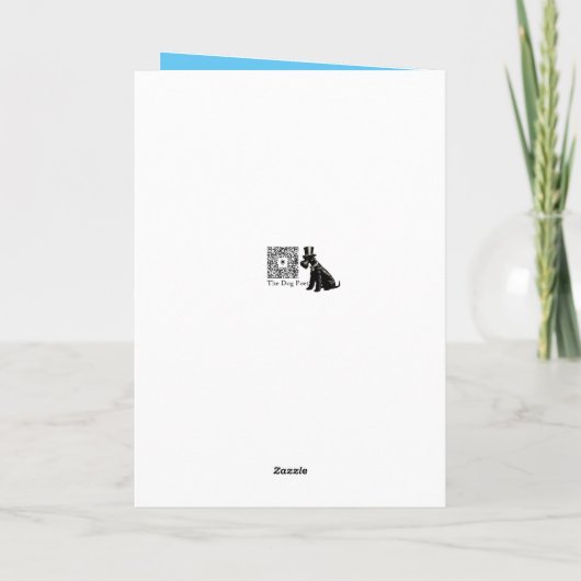 Funny Card voor elke papa op Vaderdag Kaart (Achterkant)