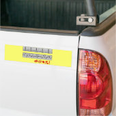 Funny Cardiac Rhythm Strip Gifts Bumpersticker (Op Truck)