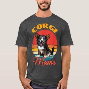 Funny Cardigan Welsh Corgi Mama Hondenliefhebber M T-shirt
