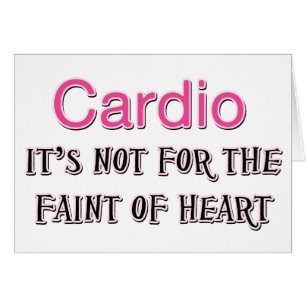 Funny Cardio Gezegde
