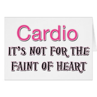 Funny Cardio Gezegde