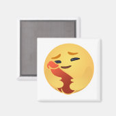 Funny Care Emojis Facebook Magneet (Voorkant / Achterkant)
