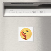 Funny Care Emojis Facebook Magneet (Insitu (Vaatwasser))