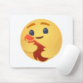 Funny Care Emojis Facebook Muismat (Met muis)
