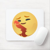 Funny Care Emojis Facebook Muismat (Met muis)
