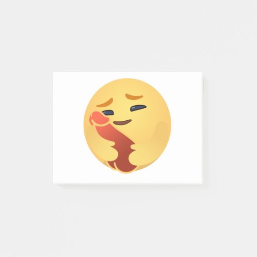 Funny Care Emojis Facebook Post-it® Notes (Voorkant)
