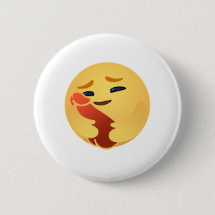 Funny Care Emojis Facebook Ronde Button 5,7 Cm
