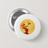 Funny Care Emojis Facebook Ronde Button 5,7 Cm (Voorkant /achterkant)