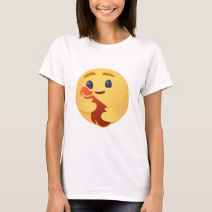 Funny Care Emojis Facebook T-shirt
