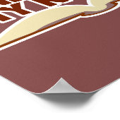 Funny Careful Book Character Author Slogan Poster (Hoek)